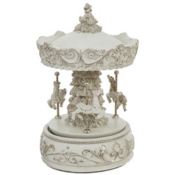 GAEM Фигурка декоративная с муз и движ "Карусель", L12 W12 H19 см