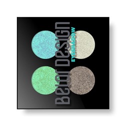 Тени для век "Delicate" тон: 51, мятно-бирюзовые (10327180)