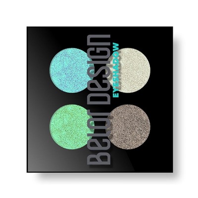 Тени для век "Delicate" тон: 51, мятно-бирюзовые (10327180)