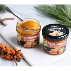 Джем ОБЛЕПИШКА ФИТНЕС / 100 г / без сахара / банка / Солнечная Сибирь