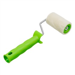 Валик "Велюр" с ручкой,  75 мм, ворс 5 мм, D 36 мм, D ручки 6 мм Сибртех