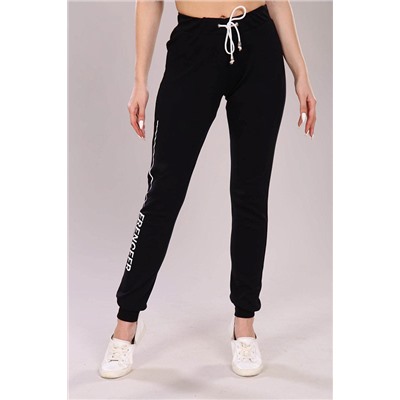 Брюки Бег чёрный ИвК