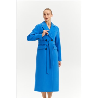 Пальто женское демисезонное 26102 (электрик)