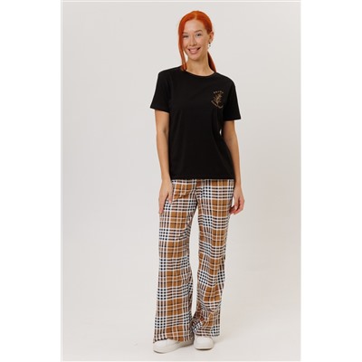 Женский костюм с брюками 2260 / Горчичный