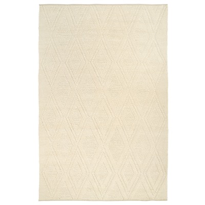 Ковер из шерсти и переработанного хлопка Shillong из коллекции Ethnic