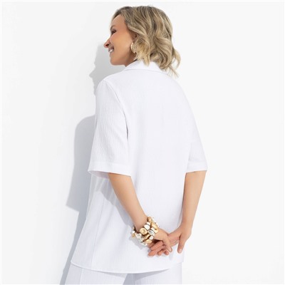 Рубашка, Шёлковая уверенность (белая)