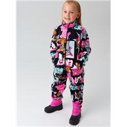 Комбинезон флисовый для девочки