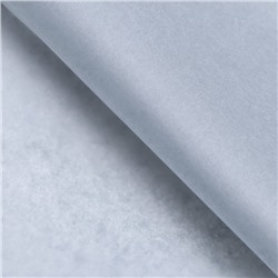 Бумага упаковочная тишью, серая, 50×66 см