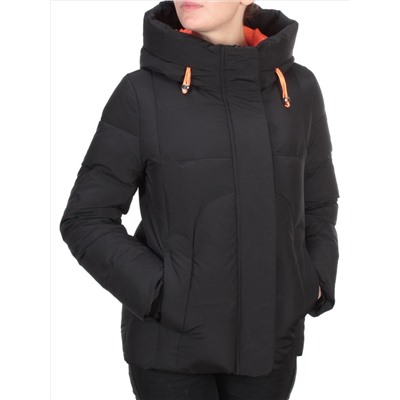 2101 BLACK Куртка зимняя женская MONGEDI (200 гр. холлофайбера)