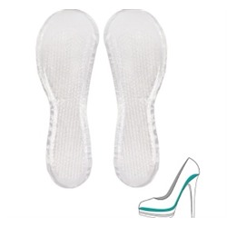 742153 Стельки силиконовые на всю стопу в блистере (2шт) 20*6*0,2см*