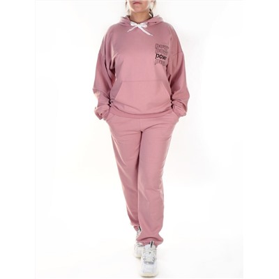 Y315 PINK Спортивный костюм женский (100% хлопок)