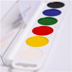 Акварель медовая «Человек-паук», 6 цветов, без кисти