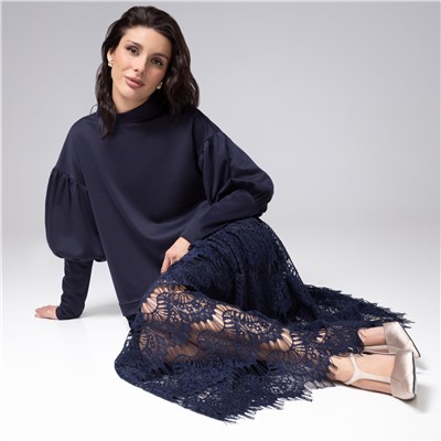 Платье комбинированное с кружевом, История в кружевах