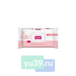Влажные салфетки Premial Natural универсальные с экстрактом ягод годжи, 100 шт.