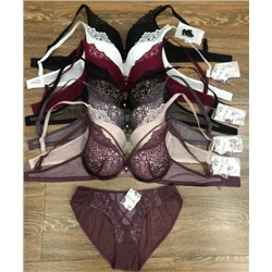 Комплект формованная чашка + Слипы, Donafen, 8269 C к-т оптом