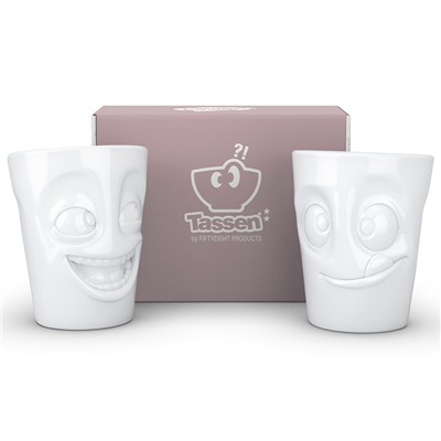 Набор кружек Joking & Tasty, 350 мл, белый, 2 шт.