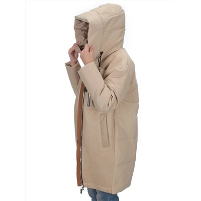 C1062 BEIGE Куртка зимняя женская (200 гр. холлофайбера)