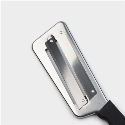 Шинковка Доляна, 30 см, нержавеющая сталь, красная