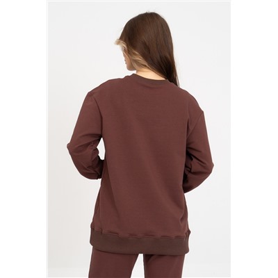 Джемпер женский 23-415L3-33 коричневый