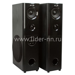 Колонка 08" (20-82 HOME SOUND) динамик 6шт/2х8"; 2х4"; 2х1.5" комплект 2 колонки ELTRONIC (черная)