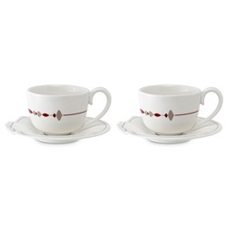 Набор из двух чайных пар из коллекции Canto, 240 мл