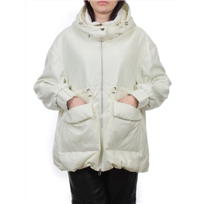 H24-210 MILK Куртка демисезонная женская (100 гр. холлофайбер)