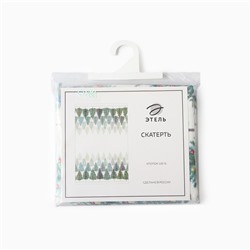 Скатерть новогодняя «Этель Сказочный лес» 149×250 см, 100% хлопок, саржа 190 г/м²