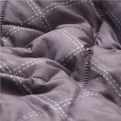 Покрывало LoveLife 1,5 сп Cage: grey 150*210±5см, микрофайбер, 100% п/э