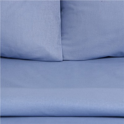 Постельное бельё Этель 1,5 сп Cornflower field 143х215, 150х214, 50х70см-2 шт, 100% хлопок, поплин 125г/м