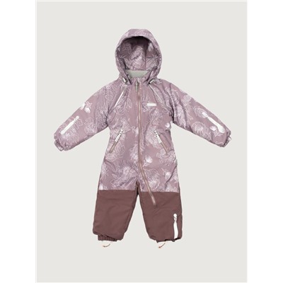 Комбинезон утеплённый для девочки NIKASTYLE 8м1625 Какао шоколад
