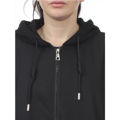 H24-83 BLACK Куртка демисезонная женская (100 гр. синтепон)
