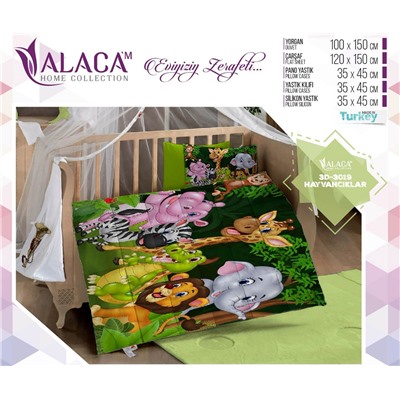Постельное Белье с Одеялом для Новорожденных 3D - ALACA