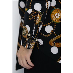 Костюм Презентация стиля (черный) НЬЮ К12243-15