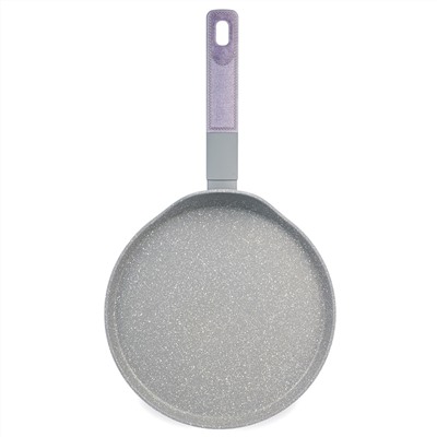 СКОВОРОДА БЛИННАЯ С АНТИПРИГАРНЫМ ПОКРЫТИЕМ PFLUON MARBLE, 24*4,3 СМ