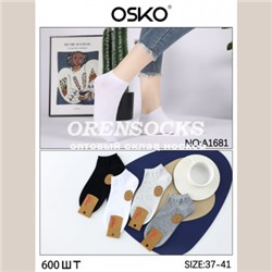 НОСКИ ЖЕНСКИЕ УКОРОЧЕННЫЕ ХЛОПОК АССОРТИ OSKO A1681