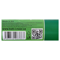 Бумага креповая поделочная гофро Koh-I-Noor 50 x 200 см 9755/19 зелёная тёмная, в рулоне