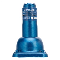 Домкрат механический бутылочный, 2 т, h подъема 210–390 мм, 2 части (домкрат, ручка) Stels