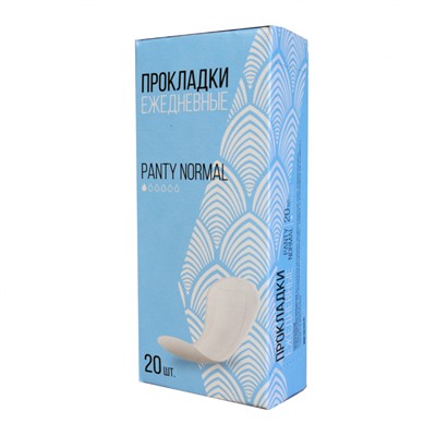 Прокладки ежедневные Panty Normal Эконом, 20 шт., Ежедневные прокладки Panty Normal Эконом, 20 шт.