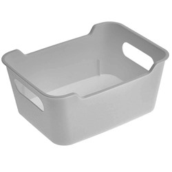Корзинка универсальная "Mango" 1,5л, 190х140х80 мм (серый) 223300135/03