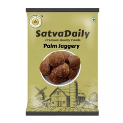 Пальмовый сахар (Джаггери) (500 г), Palm Jaggery, произв. ‎SatvaDaily
