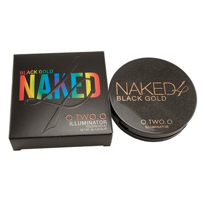 Хайлайтер Naked Black Gold Illuminator Poudre Eclat Peach Nectar 9 g №2