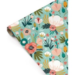 Упаковочная бумага «Floral Bliss» 1 рулон, 50*70 см