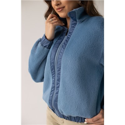 Куртка женская демисезонная 23790 (голубой/тедди)