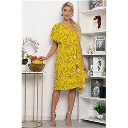Платье Шардоне (ярко-желтое) П13771-36М
