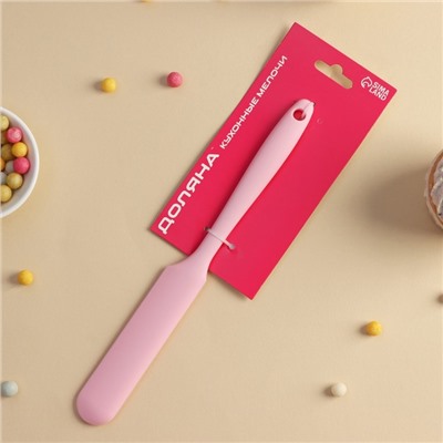 Лопатка - палетка Доляна «Винфор», 24.5 см, розовая