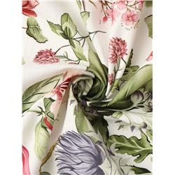 Комплект штор для кухни с подхватами Organic home, 150×180 см-2 шт., репс 210 г/м².100%хл