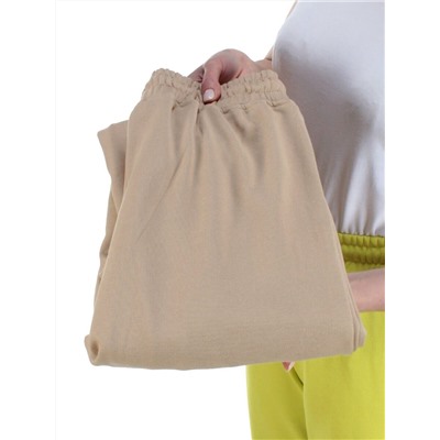 2790 BEIGE Брюки спортивные женские