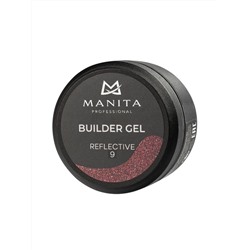 Manita Professional Гель моделирующий для ногтей светоотражающий / Builder Gel Reflective №09, 15 мл