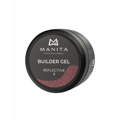 Manita Professional Гель моделирующий для ногтей светоотражающий / Builder Gel Reflective №09, 15 мл