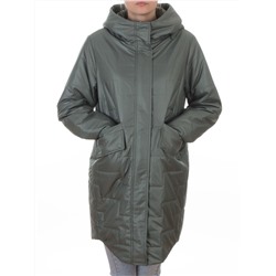 9616 GREEN Куртка демисезонная женская (100 гр. холлофайбер)